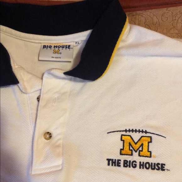 Vintage University of Michigan Polo - Picture 3 of 6